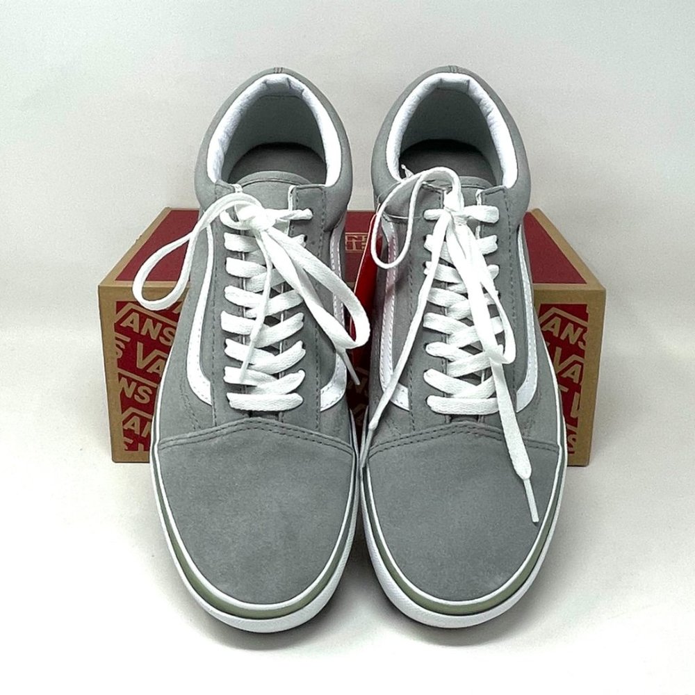 💖MEGA SALE💖Vans Old Skool Stacked Men's  9 White   Skate Casual  VN0A4U154TI - Picture 3 of 11